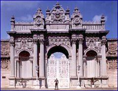 Gate of Dolmabahce Palace